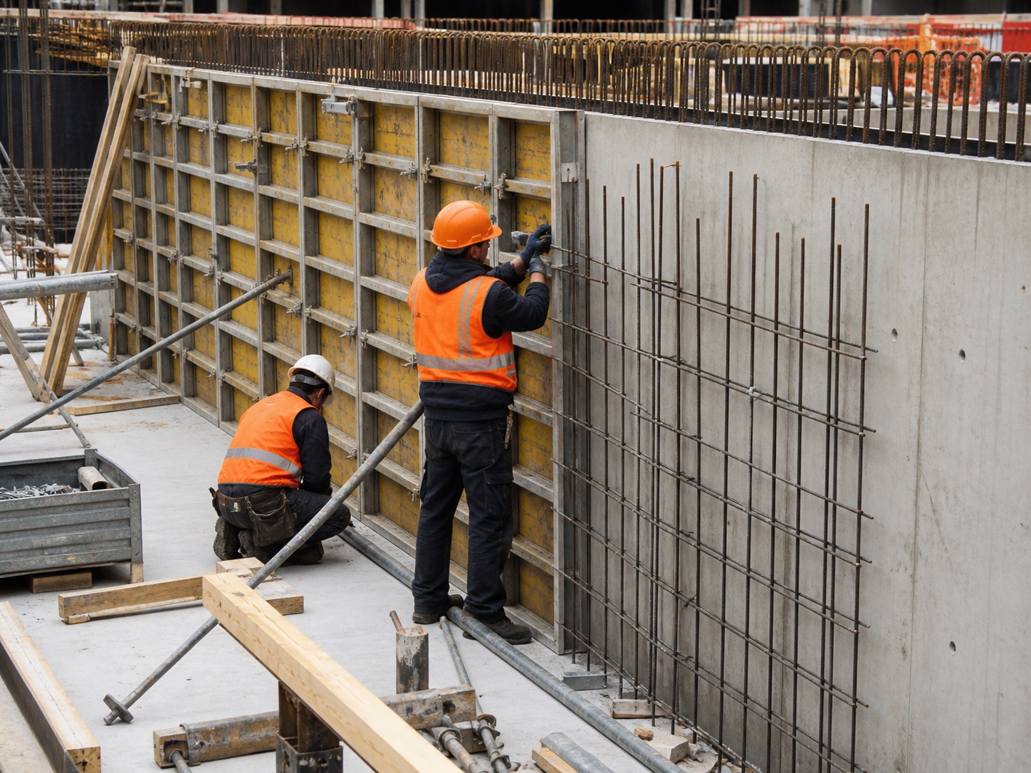 Betonbau und Schalungsarbeiten